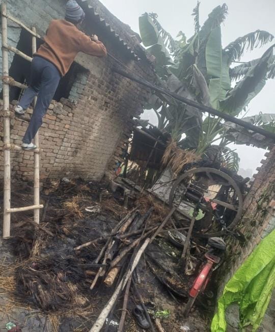 Fire in the hut, same ashes