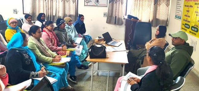 Training camp organized under National Adolescent Health Program