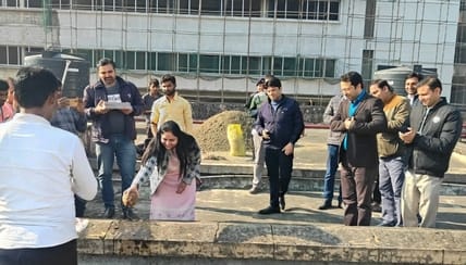 Work on 449 KV solar plant started in Medical College