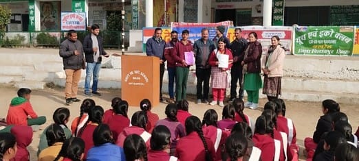 Review first place in speech competition