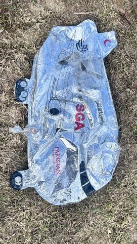 Pakistani balloon found in Brahmapur village