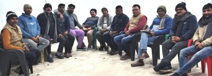 The agitation will continue until the construction starts