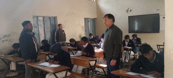 8396 students gave pre board exam in 155 schools of the district