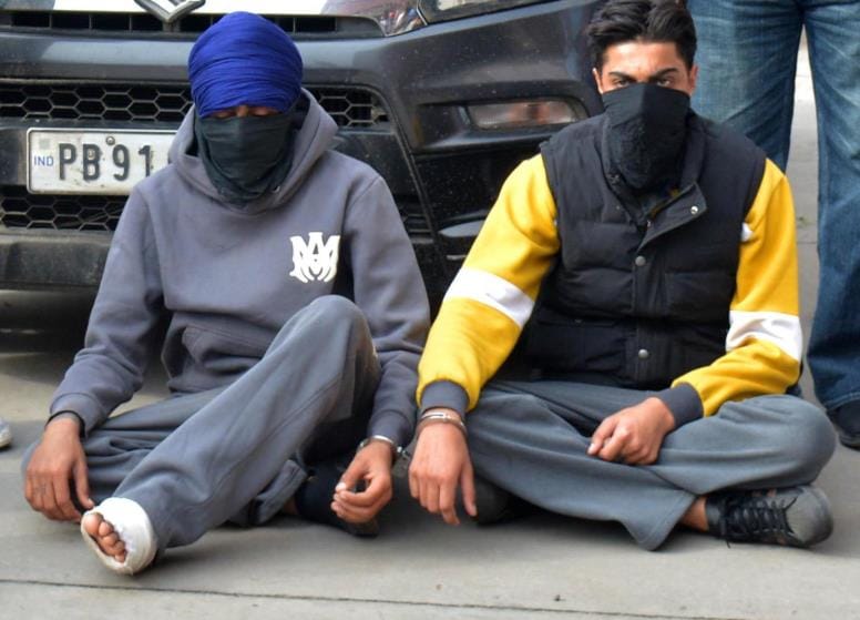 Two henchmen of terrorist Lakhbir and Gurdev Singh arrested with illegal weapons