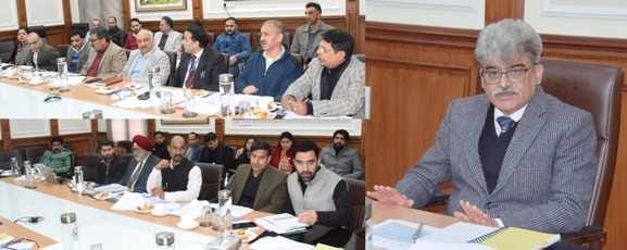 jammu, administration, meeting