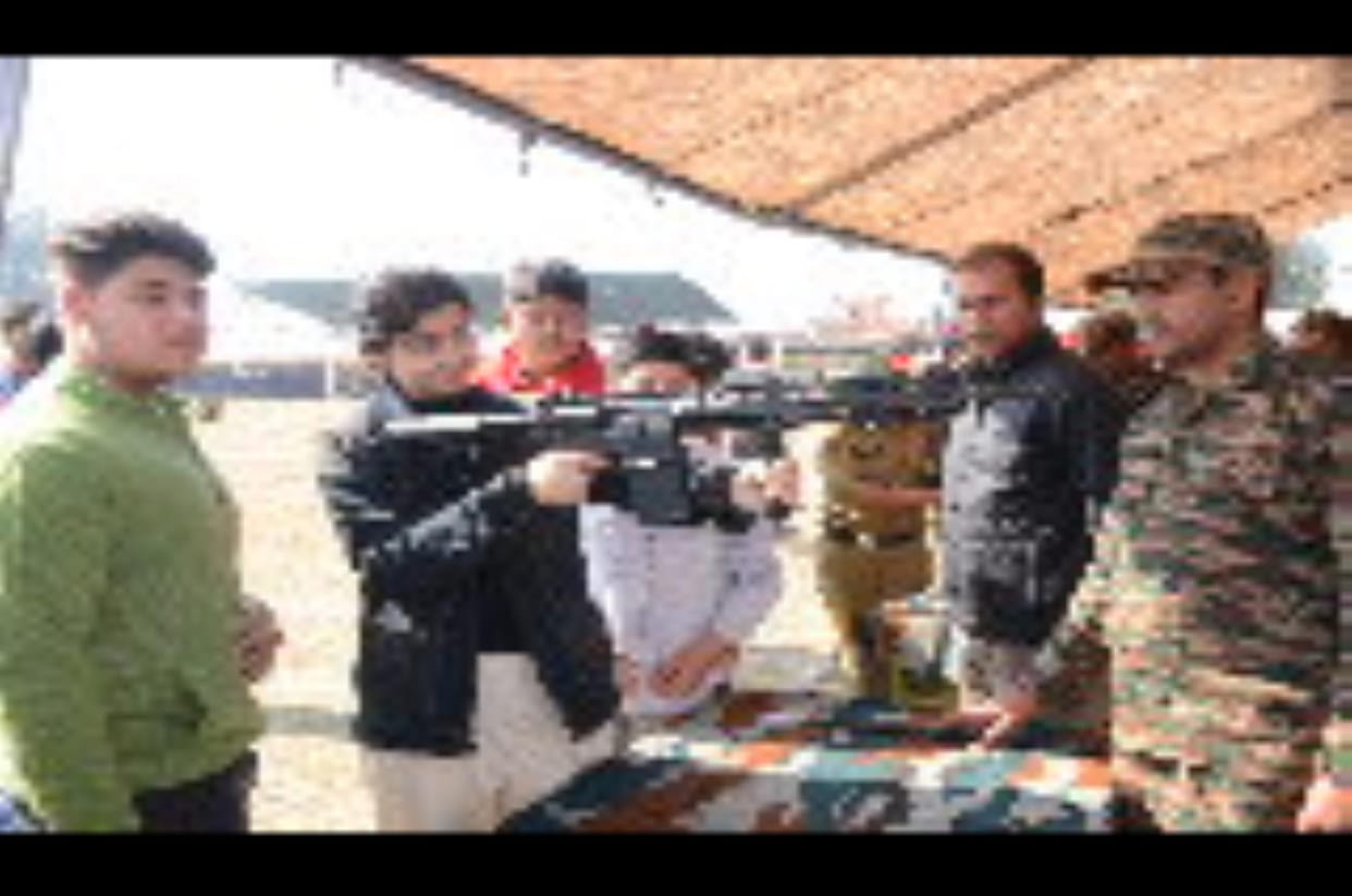 Army Organised Exhibition of Automatic Weapons