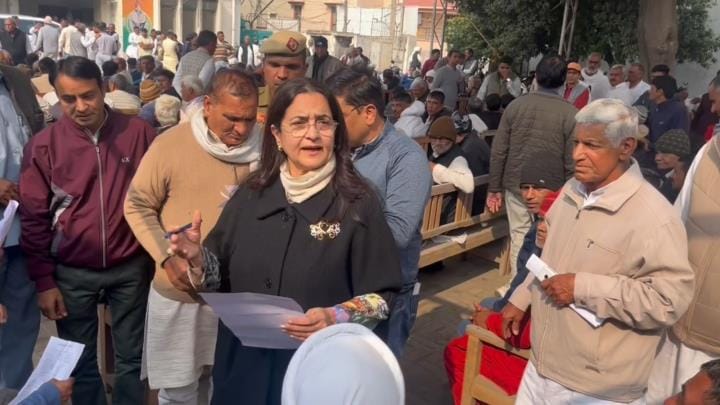 Rajya Sabha member Kiran again targeted Hooda