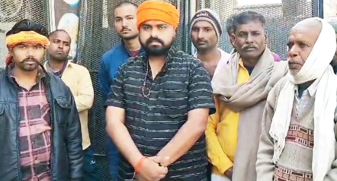 Police arrived on information of religious conversion