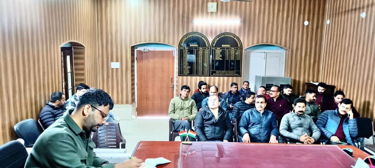 Tehsildar Held Meeting with Officials