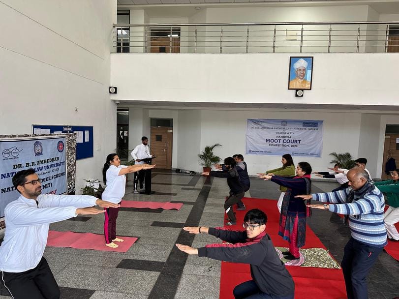 Surya Namaskar training camp organized