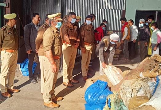 1575 kg ganja worth Rs 4 crore destroyed in Agra