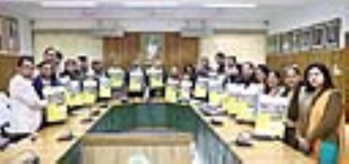 GJU launched the brochure of Science Festival