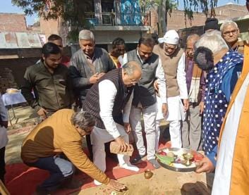 Grand temple of Lord Parshuram will be built in Karhal, foundation laid