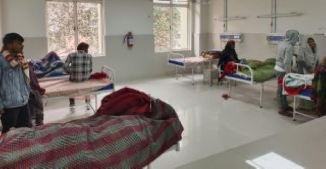 33 treated in 300 bed hospital