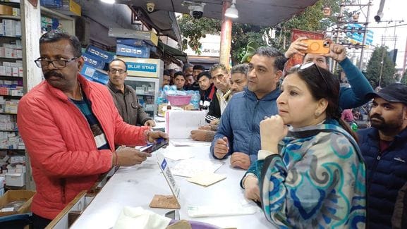 jammu, administration, checking, seal