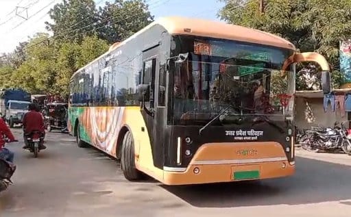 From today onwards electric buses will also take devotees to Sangamnagar