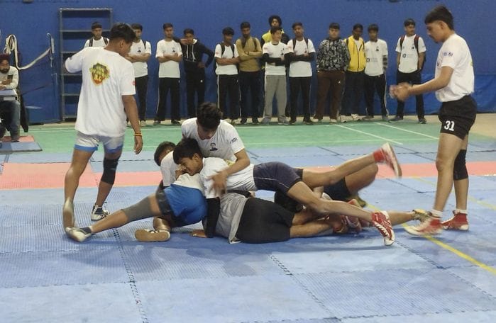 Basoli won Kabaddi match of Khel Mahakumbh, Bahdala runner up