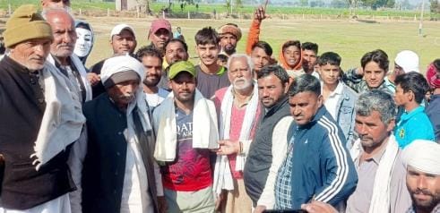 Nagla Bairu and Edalpur teams won the matches