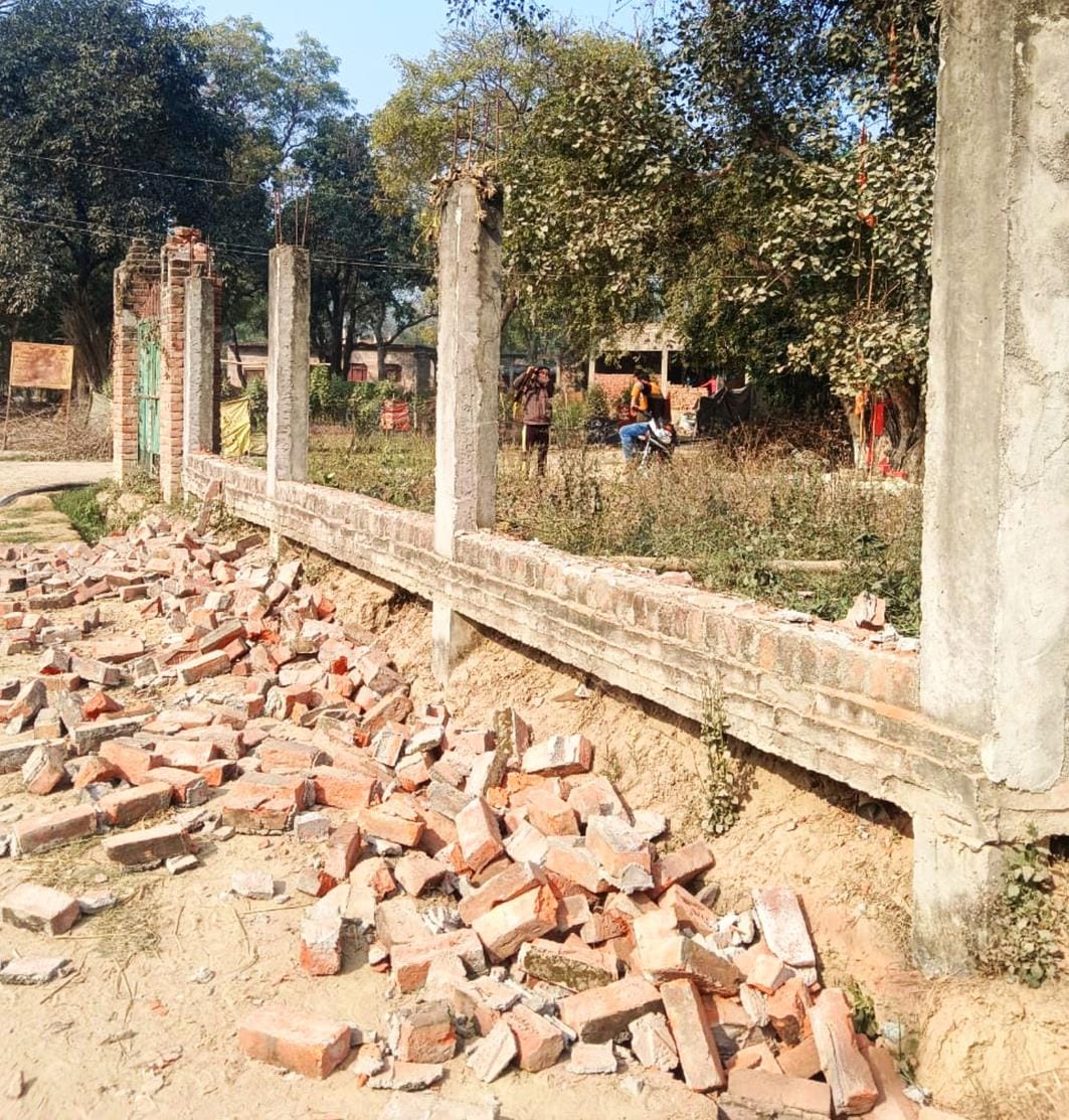 Encroachment removed from public land, panic among occupiers