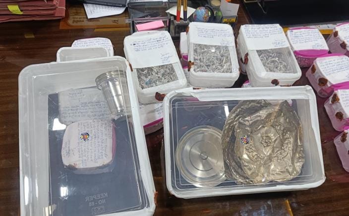 Jeweller arrested along with four members of Pankhia gang, four kg silver also recovered