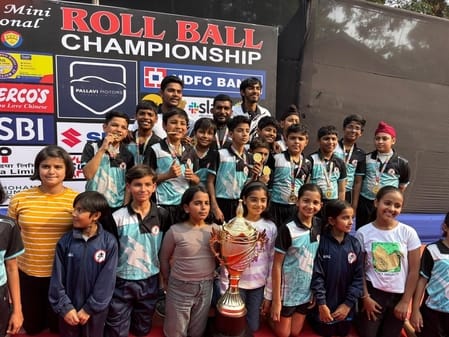 State team winner in national roll ball competition