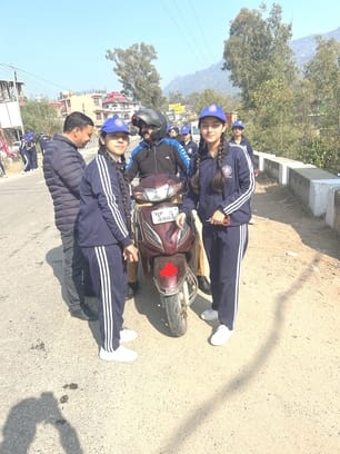 Made people aware about road safety rules in Harkuar