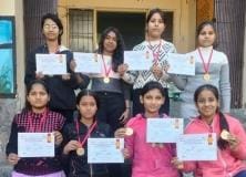 Kasturba Vidyalaya winner in volleyball competition