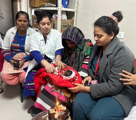 Could not get father's affection, hospital nurse is taking care