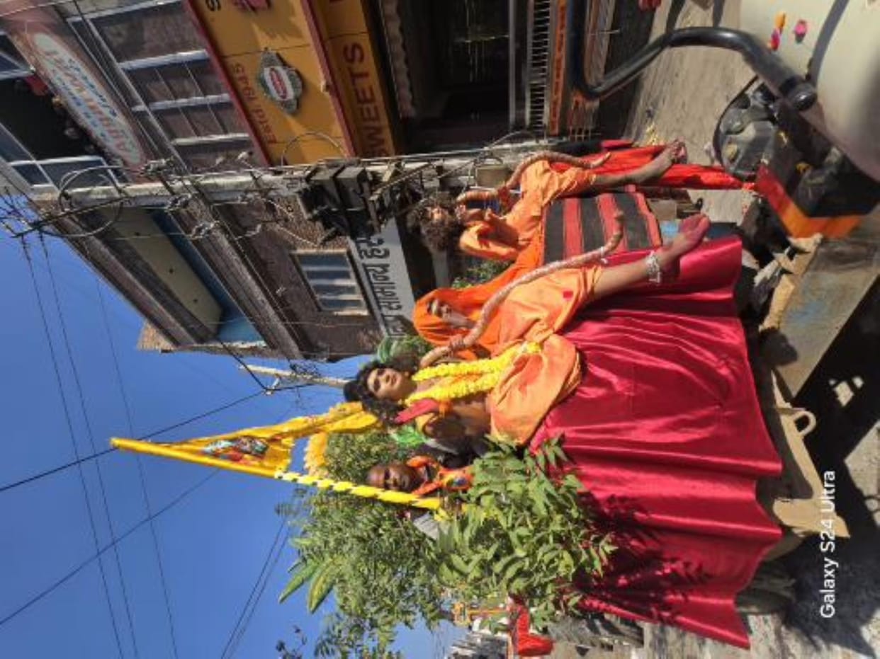 Procession taken out in the city, Dharmanagari echoed with the chants of Shri Ram