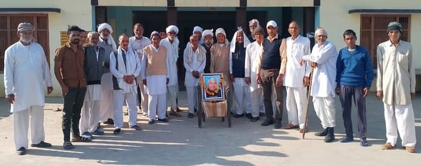 Condolences expressed on the demise of former minister Dr. Kriparam Poonia in Khedi Masaniya village.