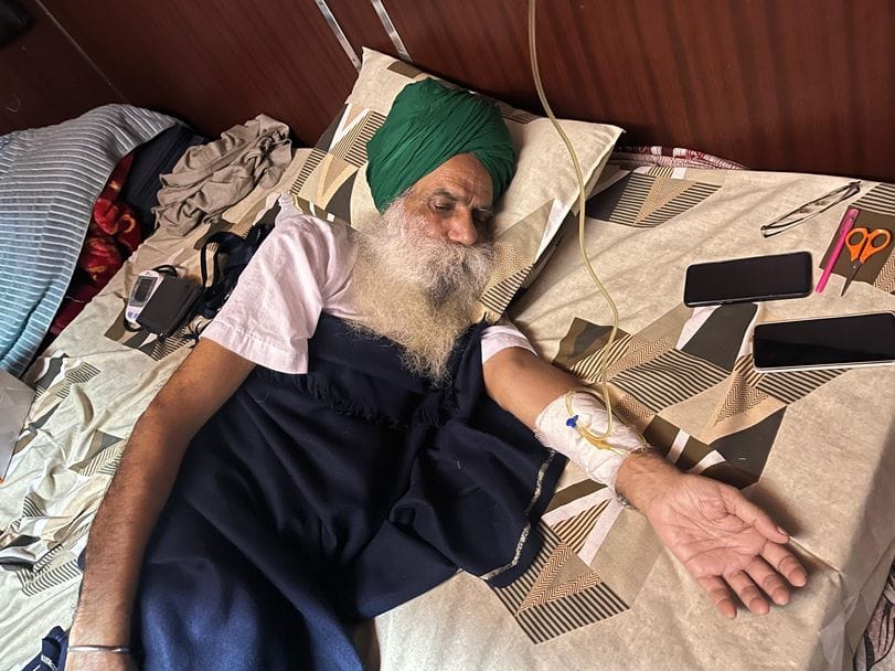 Kisan Andolan: Farmers from 50 villages of Haryana reached the front for Jagjit Singh Dallewal