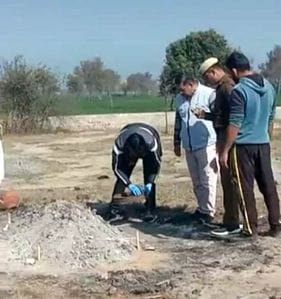 Family's allegation - murder not suicide, forensic team collected evidence from the funeral pyre