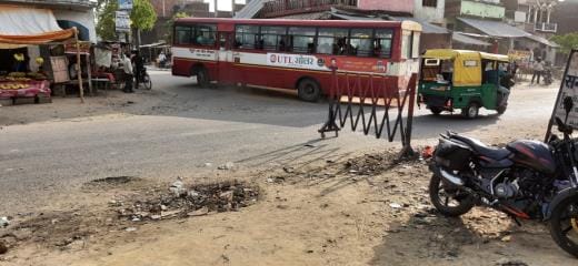 No entry in the city, roadways buses are coming from outside