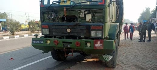 Bike collides with army truck, youth dies