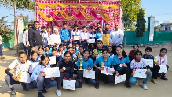 Youth showed their talent in block level sports competition