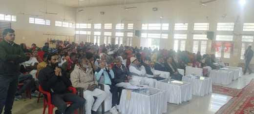329 families of the district got 100 yard plots under Chief Minister Rural Housing Scheme