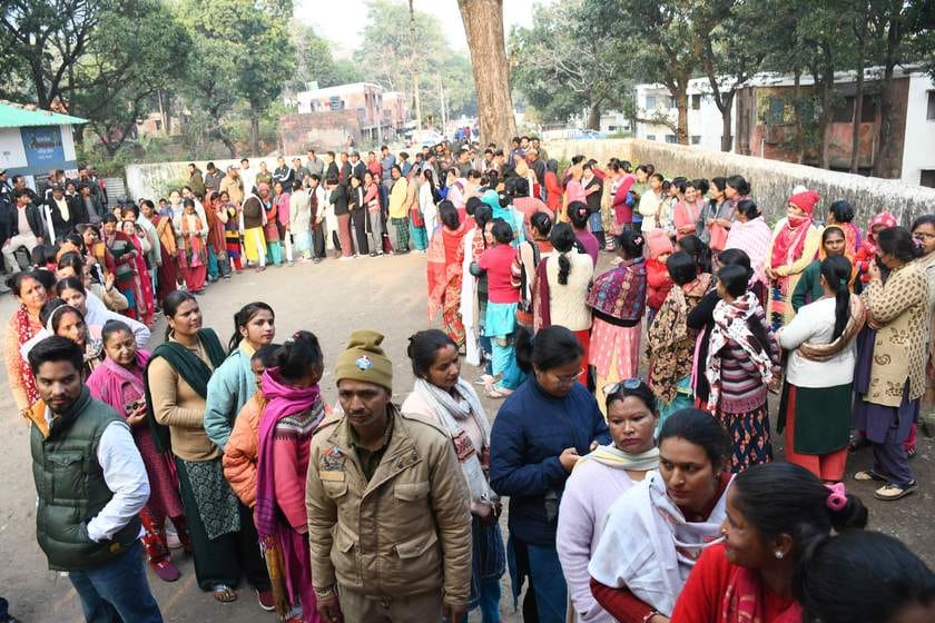 Municipal elections concluded in Uttarakhand