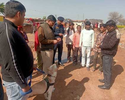 Police conducted search operation in Jatusana area