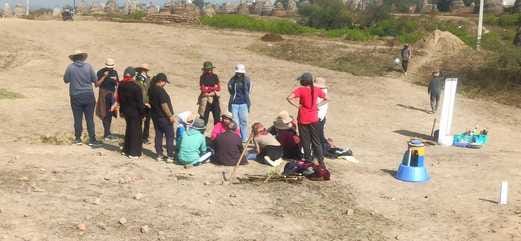 There is a sign of human settlement on Kurdi mound