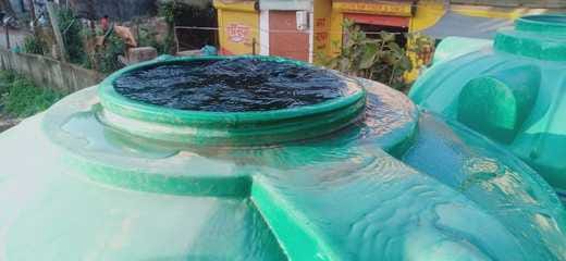 water overflow in bus stand nahan
