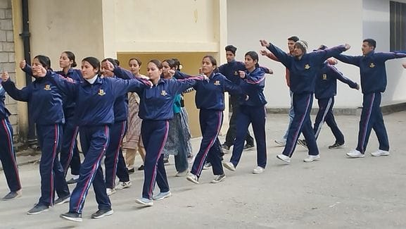 NCC cadets busy preparing for Republic Day parade