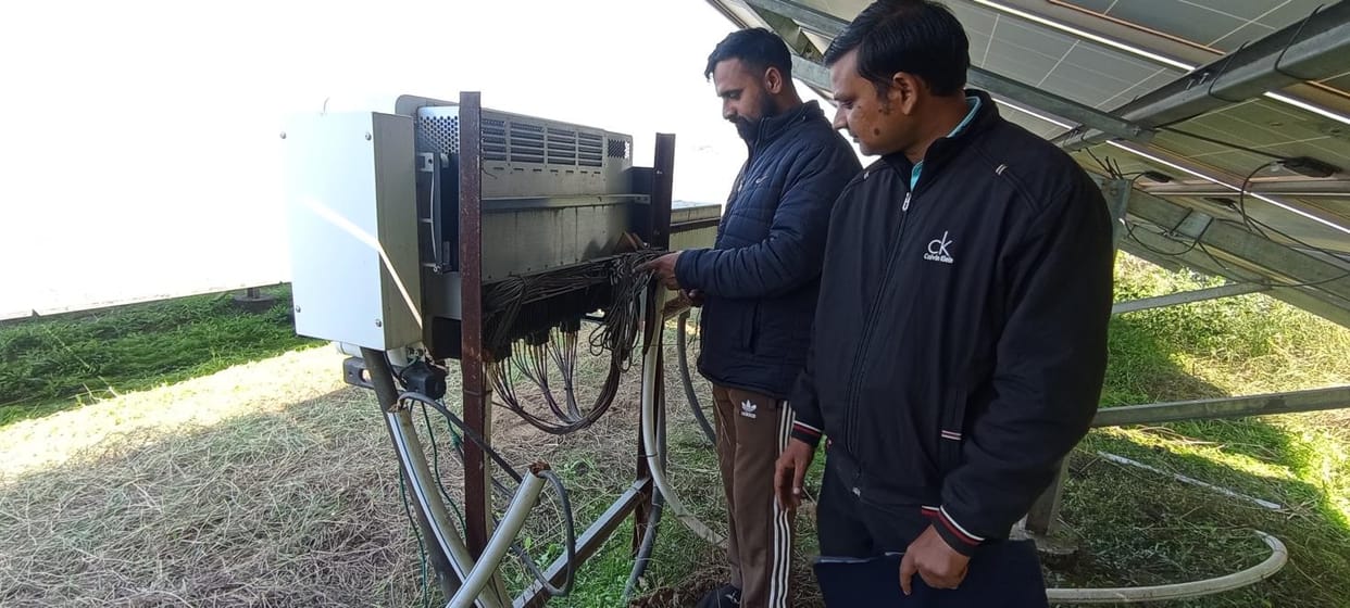 Copper wire stolen from Palli solar plant