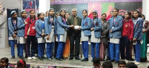 Children showed talent in the competition