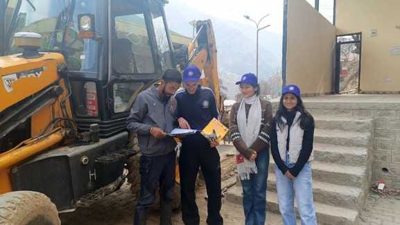 Students made drivers aware on road safety