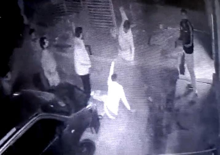 Advocate assaulted, firing outside his house