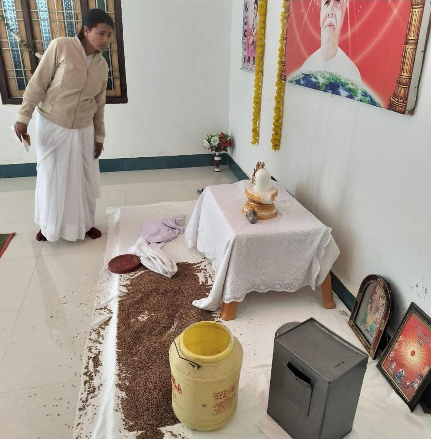 Lakhs of cash and goods stolen from Brahmakumari Ishwariya Ashram