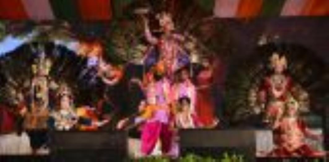 Stage buzzing with cultural diversity