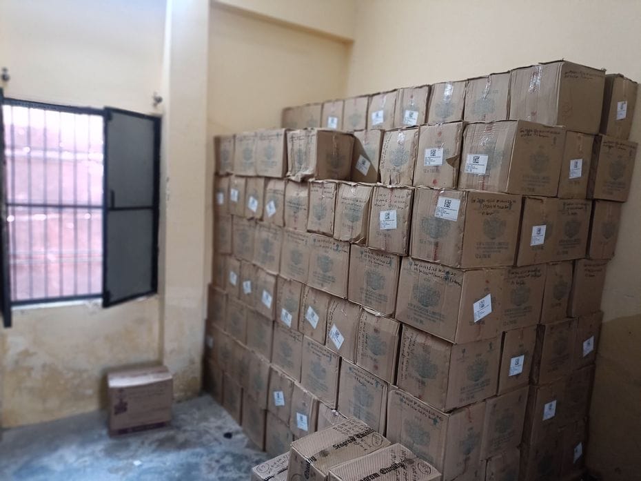 344 boxes of liquor recovered from a truck parked in the forest, case filed against five