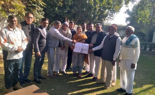 Villagers raised demands to fulfill other demands including wedding procession