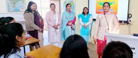 Program in college regarding budget, girl students shared their views